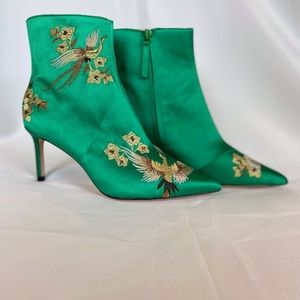 Zara Collection Silk Booties